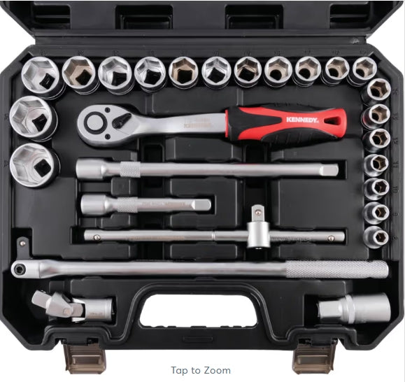 Kennedy SE 1/2" DR. SOCKET SET (27-PC)