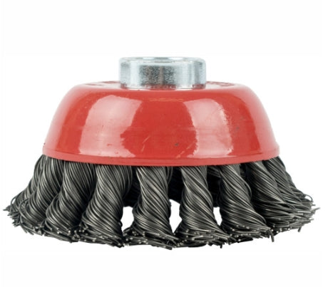 Tork Craft Wire Cup Brush Twisted 100mmxm14 Blister